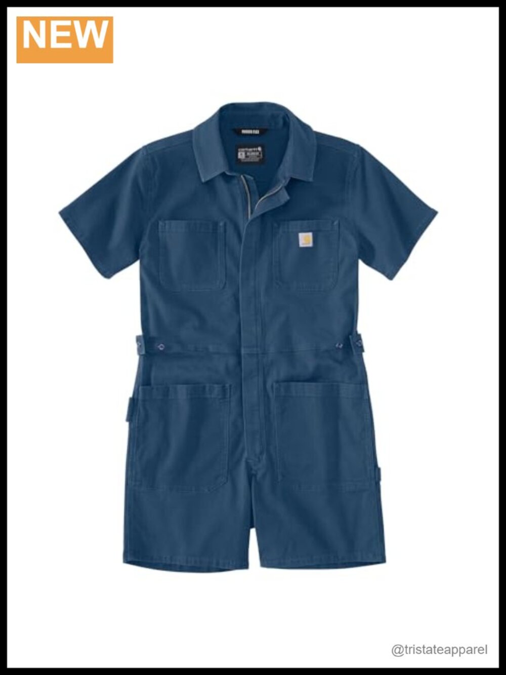 Carhartt Tencel Fiber Series Relaxed Fit Twill Shortall Overalls Work Utility